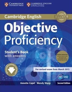 Робочий зошит «Objective Proficiency. Workbook with answers + Audio CD