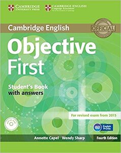Підручник «Objective First Student's Book with Answers