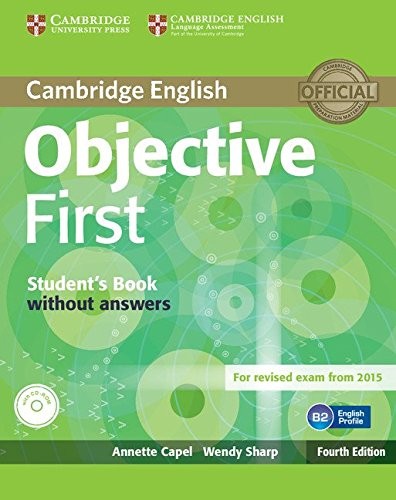 Підручник «Objective First Student's Book without Answers with CD-ROM