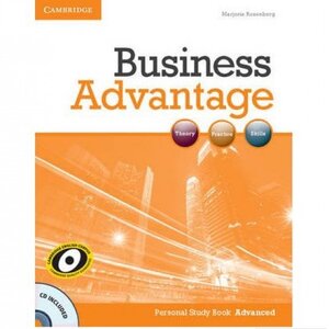 Посібник «Business Advantage Advanced Personal Study Book with Audio CD(робочий зошит+аудіодиск)