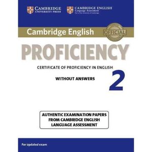 Посібник «Cambridge English Proficiency 2 Student's Book without Answers (підручник)