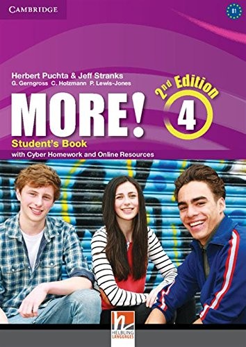 Підручник «More! (2nd Edition) Level 4 Student's Book with Cyber Homework and Online Resources