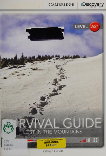 CDIR Level A2+. Survival Guide: Lost in the Mountains (Book with Online Access)