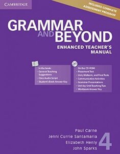 Книга для вчителя «Grammar and Beyond Level 4. Enhanced Teacher's Manual with CD-ROM