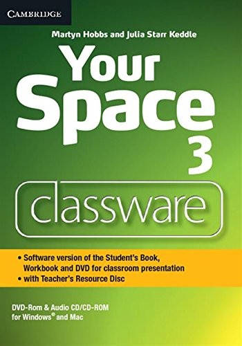 Аудіодиск «Your Space Level 3. Classware DVD-ROM with Teacher's Resource Disc (програмне забезпечення для роботи за підручником на інтерактивній білій дошці)