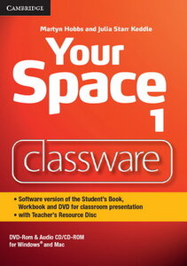 Аудіодиск «Your Space Level 1. Classware DVD-ROM with Teacher's Resource Disc (програмне забезпечення для роботи за підручником на інтерактивній білій дошці)