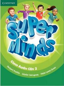 Аудіодиск «Super Minds Level 2 Class Audio CDs (3)
