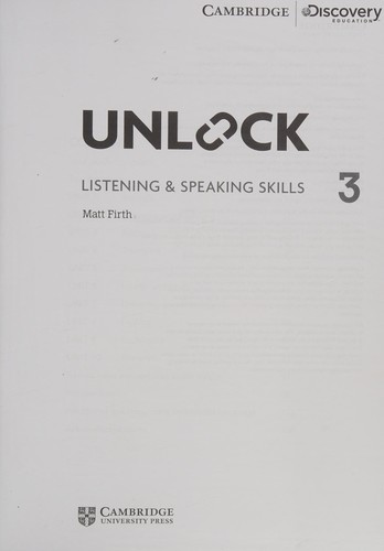 Книга для вчителя «Unlock Level 3 Listening and Speaking Skills Teacher's Book with DVD
