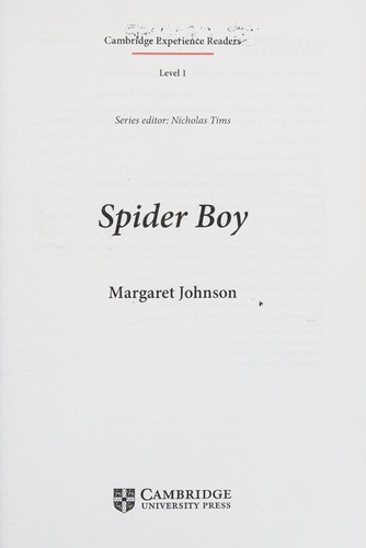 CDR 1. Spider Boy (with Downloadable Audio)