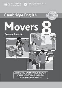 Посібник «Cambridge YLE Tests 8 Movers. Answer Booklet (відповіді до підручника)