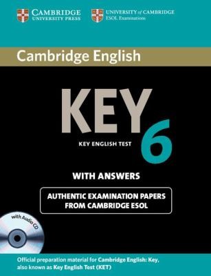 Комплект книг «Cambridge English Key 6 Self-study Pack