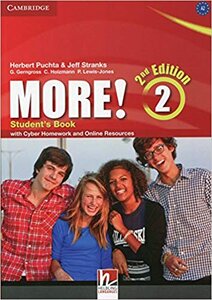 Підручник «More! (2nd Edition) Level 2 Student's Book with Cyber Homework and Online Resources