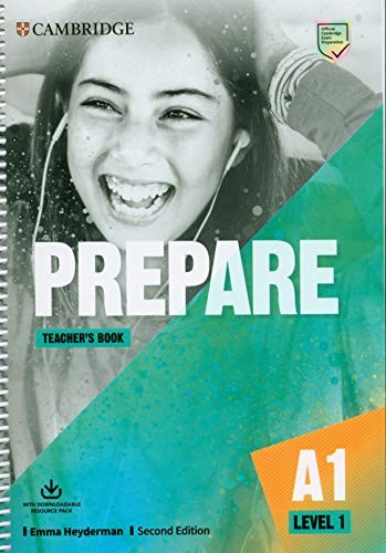 Книга для вчителя «Cambridge English Prepare! 2nd Edition. Level 1. Teacher's Book with Downloadable Resource Pack