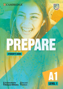 Підручник «Cambridge English Prepare! 2nd Edition. Level 1. Student's Book including Companion for Ukraine