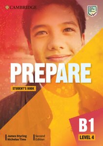 Підручник «Cambridge English Prepare! 2nd Edition. Level 4. Student's Book including Companion for Ukraine