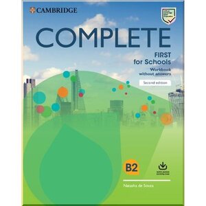 Робочий зошит «Complete First for Schools 2 Ed WB without Answers with Audio Download