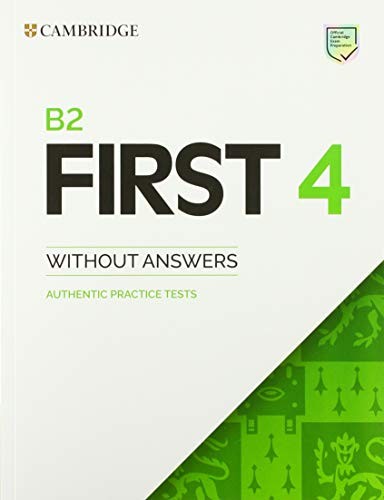 Посібник «Practice Tests B2 First 4 Student's Book without Answers