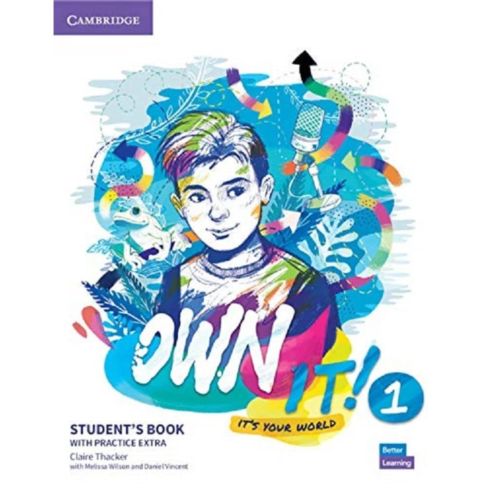 Підручник «Own it! 1 Student's Book with Practice Extra