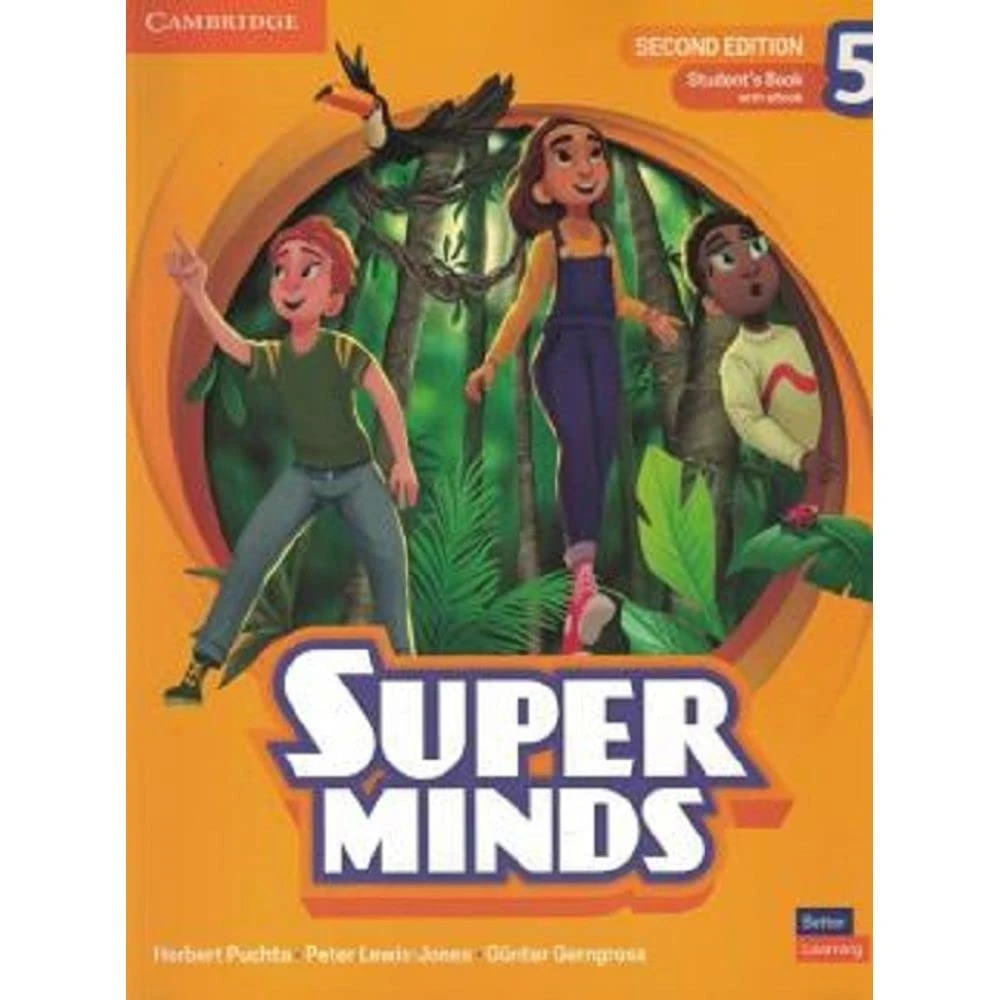 Підручник «Super Minds 2nd Edition 5 Student's Book with eBook British English