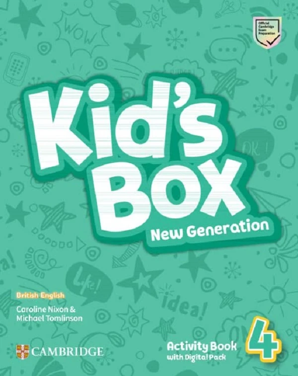 Робочий зошит «Kid's Box New Generation 4 Activity Book with Digital Pack