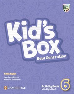 Робочий зошит «Kid's Box New Generation 6 Activity Book with Digital Pack