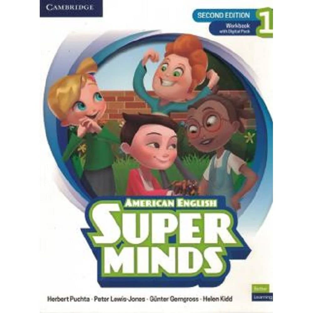 Робочий зошит «Super Minds 2nd Edition 1 Workbook with Digital Pack British English