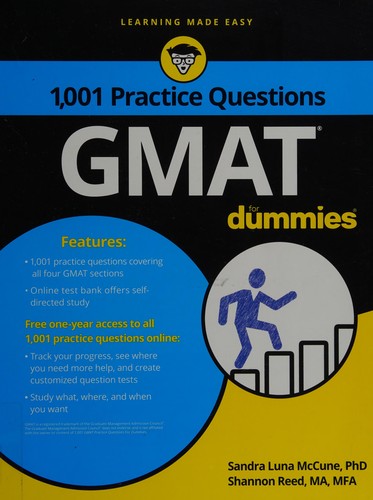 1,001 GMAT Practice Questions For Dummies