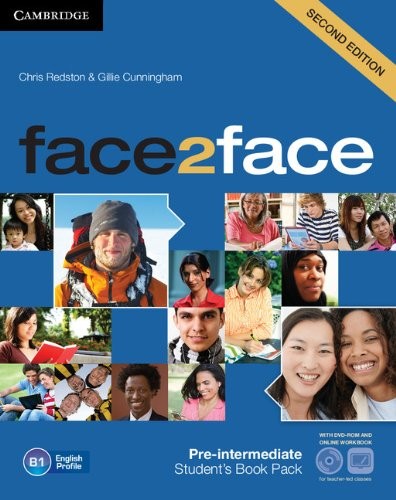 Підручник «Face2face 2nd Edition Pre-intermediate Student's Book with DVD-ROM and Online Workbook Pack