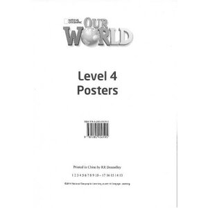 Посібник «Our World 4: Poster Set