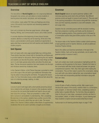 Посібник «World English with TED Talks Intro - Teacher Book- Beginner