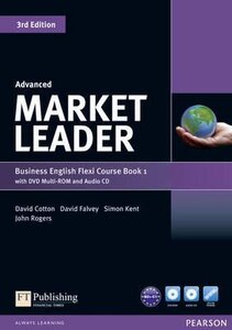 Посібник «Market Leader 3rd Edition Advanced Flexi Student Book 1+ DVD + CD (підручник)