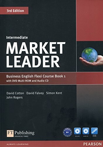 Посібник «Market Leader 3rd Edition Intermediate Flexi Student Book 1 + DVD + CD (підручник)