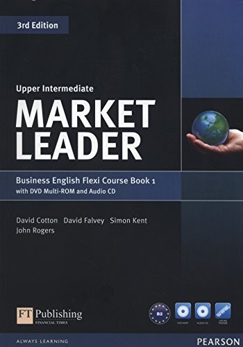 Посібник «Market Leader 3rd Edition Upper-Intermediate Flexi Student Book 1 + DVD + CD (підручник)