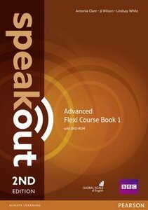 Підручник «SpeakOut 2nd Edition Advanced Split book 1 Student Book + DVD