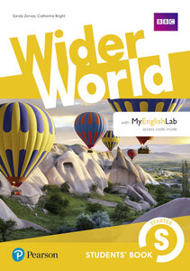 Посібник «Wider World Starter Student's Book with MyEnglishLab
