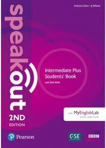 Посібник «Speakout 2nd Edition Intermediate Plus Student's Book with DVD-ROM and MyEnglishLab