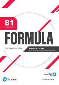 Посібник «Formula B1 Preliminary Teacher's Book with Presentation Tools, Digital Resources and App