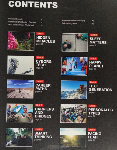 Книга для вчителя «21st Century Reading with TED Talks. Level 3. Teachers Guide