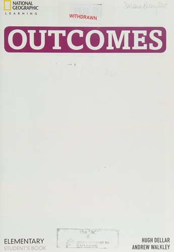 Підручник «Outcomes 2nd Edition Elementary Student's Book with Class DVD