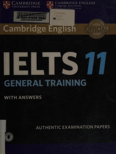 Посібник «Cambridge Practice Tests IELTS 11 General with Answers and Audio(підручник)