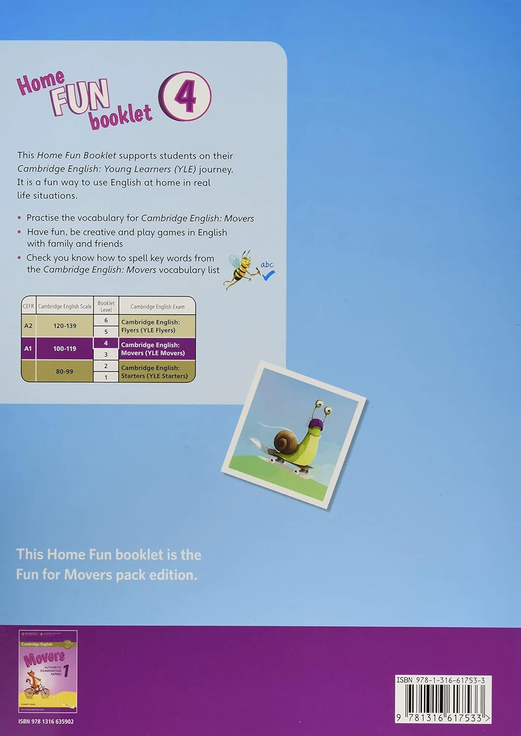 Підручник «Fun for Movers Student's Book with Home Fun Booklet 4 (Fourth Edition) with online activities