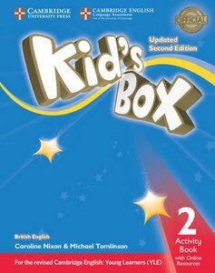Посібник «Kid's Box Level 2 Activity Book with Online Resources British English