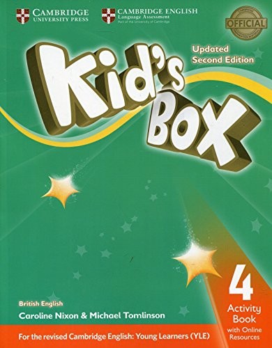Посібник «Kid's Box Level 4 Activity Book with Online Resources British English
