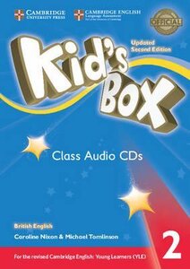 Аудіодиск «Kid's Box Level 2 Class Audio CDs (4) British English