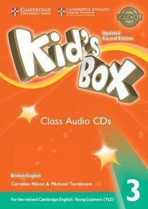 Аудіодиск «Kid's Box Level 3 Class Audio CDs (3) British English