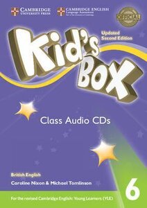 Аудіодиск «Kid's Box Level 6 Class Audio CDs (4) British English