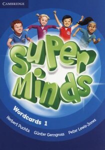 Посібник «Super Minds Level 1 Wordcards (Pack of 81)