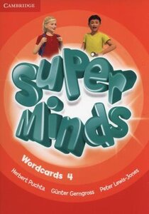 Посібник «Super Minds Level 4 Wordcards (Pack of 89)