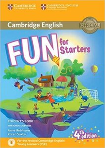 Підручник «Fun for Starters Student's Book with Online Activities with Audio