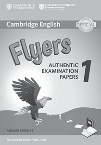Посібник «Cambridge English Flyers 1 for Revised Exam from 2018 Answer Booklet: Authentic Examination Papers